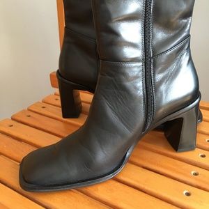 Paul Green Cobra High Boots Black size 7.5